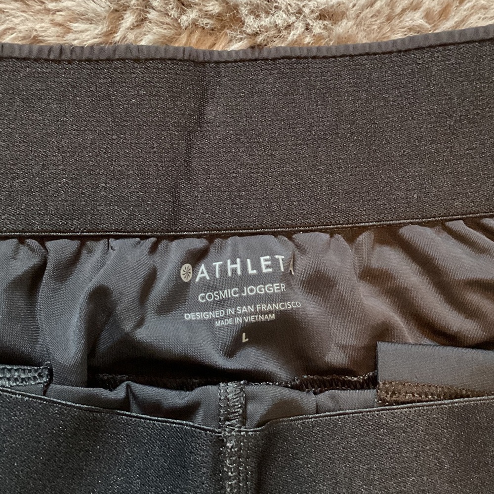 Athleta Black Joggers - Picture 4 of 4